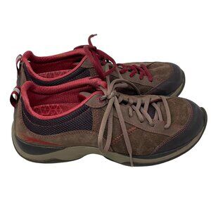 Dansko Walking Sneakers Size 39 Sabrina Lace Up Low Top Athleisure Brown Comfort